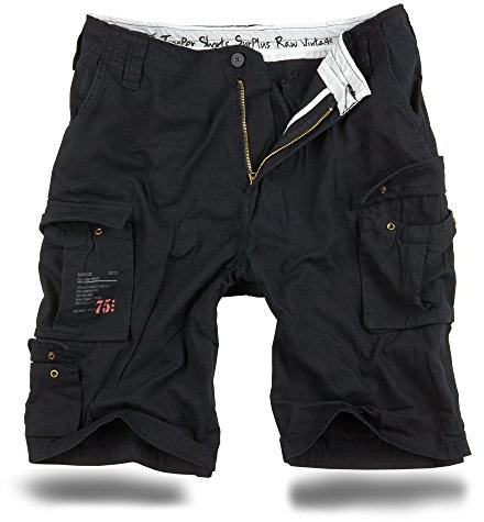 Trooper Cargo Shorts Lightning Edition - schwarz 4XL