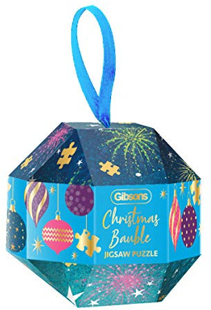 Gibsons G9505 Weihnachtskugel-Puzzle, 200 Teile