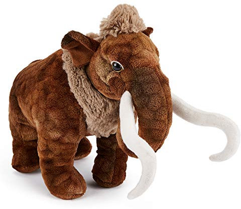 Zappi Co Plüsch Kinder Kuscheltier Weiches Kuschel Plüschtier - Teil der Safari-Tiere-Kollektion, Perfekt für Kinder(30cm)(Wolliges Mammut)