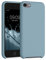 kwmobile Carcasa Compatible con Apple iPod Touch 6G / 7G (6a y 7a generación) - Funda Protectora de Silicona - Case Trasero en Piedra Antigua