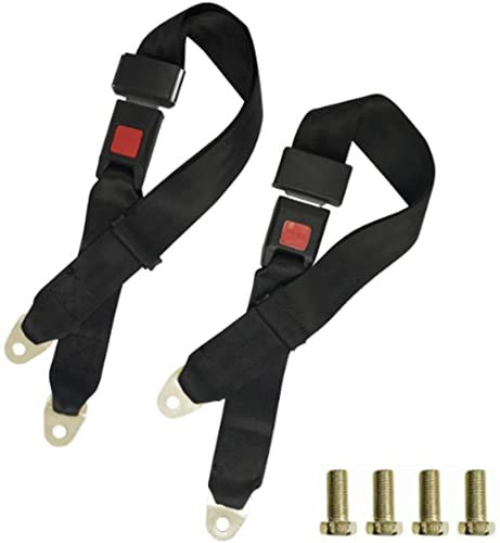 Zodensot Lot de 2 ceintures de sécurité réglables universelles pour Go Kart UTV