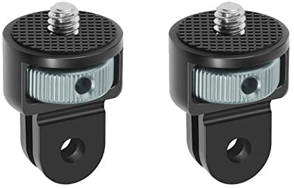 Aluminium 1/4 Zoll Kamera Halterung Adapter Drehbar Stativ Gewinde Adapter für GoPro, Sony, Xiaomi oder Andere Aktion Kamaras