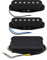 SSH Set Alnico 5 Single Coil Pickups & Gitarre Humbucker Pickup Schwarz Für HSS Elektrische Gitarre E-Gitarre Pickup Ersatz