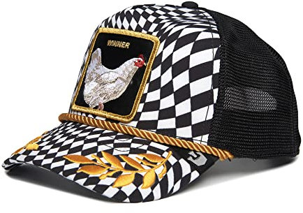 Goorin Bros. The Farm Supercharged Collection Trucker Mütze für Damen und Herren, Schwarz (WWCD), Einheitsgröße