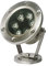 KEKSIS Lumière D'étang sous-Marine, Rotatif Fontaine Lumière IP68 Étanche Faible Voltage AC12/24V Acier Inoxydable Projecteur Spot Piscine pour Extérieur Fête Lumière LED Submersible (Color : Blue,