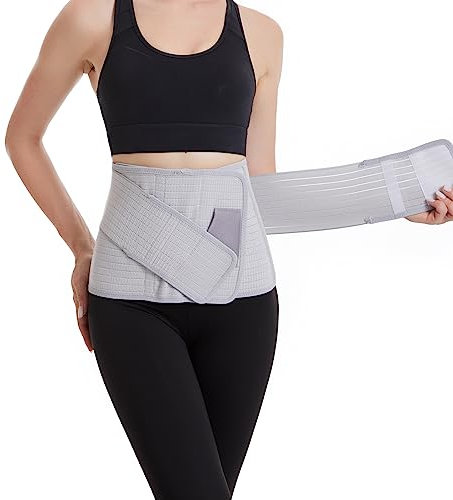 Postpartum Gürtel für Damen, Abdominal Binder Post Chirurgie Belly Wrap, C Abschnitt Erholung Must Haves, Gürtel für postnatale Pflege, Taille/Becken Gürtel für Rückenschmerzen Relief