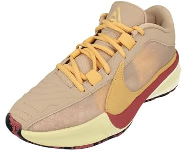 Nike Zoom Freak 5 Herren Basketball Trainers DX4985 Sneakers Schuhe (UK 8.5 US 9.5 EU 43, fossil Stone Celestial Gold 200)
