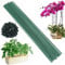 20Pcs Plant Sticks Support, 30CM Single Stem Plant Support Stakes, Garden Plant Sticks Support with 20 Orchid Clips for Peonies Tomatos Rose Plant Climbing