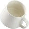 CIYODO Boccale in Ceramica Di Grandi Dimensioni Tazza Tazze Bicchiere D'acqua Boccale Di Latte Contenitore Per Cappuccino Bicchiere Per Bere Bianca
