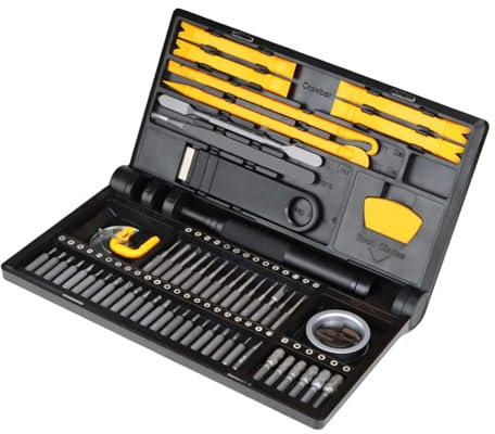 Cacciavite elettrico di precisione con punte Cacciavite elettrico 69 in 1 Cacciavite a batteria Kit di strumenti di riparazione Set di cacciaviti elettrici senza fili