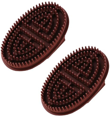 2 Stück Massagebürste, Meridian Massagebürste Körper, Körper Trockenbürste Lymphdrainage für Entspannung Nach Dem Training, Büroarbeit und Wellness, For Waist, Abdomen, Head, Leg