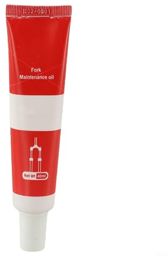 Zilimontt Lubrifiant de fourche avant pour VTT – Lot de 3 lubrifiants de suspension à base d'huile minérale de 40 ml avec prévention de la rouille, amortissement et faible volatilité, compatible avec