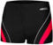 Aqua Speed Kurze Enge UV Retro Badehosen Männer + gratis eBook | Wassersport Schwimmhose für Herren | Wasserball | Dennis, Gr. XXXL, 16 Black red