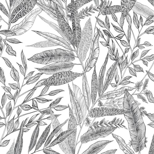 HXA DECO - Décoration Murale Papier Peint Decor Jungle - Rouleau 0,53x8,40 m