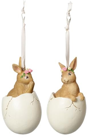Villeroy & Boch Spring Fantasy Accessories Coniglietti nell’uovo set da 2 5,9x5,9x10,8cm