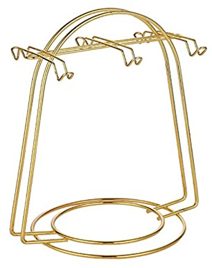 Porta tazzine da caffè, titolare per tazza da caffè, sgocciolatoio, portaoggetti quadrato, per tazzine da caffè o piattino, organizer per la tazza o la piastra di archiviazione per casa, cucina, bar,