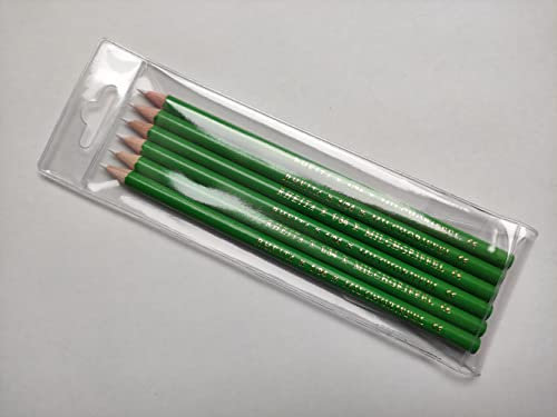 Rheita 134-6 Milchgriffel für Schiefertafel, weiß, 6 Stück im Klarsichtetui