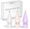 Delidigi 3 Pezzi Punte per Apple Pencil 2nd 1st Generazione, Apple Pencil Pro e USB C, Punta Aggiornate in Metallo Resistenti all'usura, Punte di Controllo Precise a Punta Fine per Apple Pencil