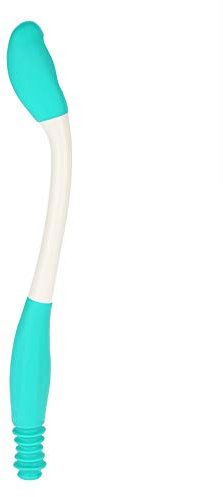 Oreb Toilet Aids Tool, Long Reach Comfort Wiper, Butt Wiper Self Wipe Assist, Bathroom Bottom Wiper, Green, Plastic, Soft,