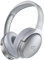 INFURTURE Noise Cancelling Headphones Wireless Bluetooth 5.3 Active Noise Cancellation,Over Ear with Stereo Microphone Hi-Fi,Quick Charge,90 Hours Working for TV,Cellphones,Home Office (Silver)