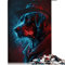 1000 Teile Puzzle Canine Crime Solver Puzzle für Erwachsene Kartonpuzzle Familienaktivität (Größe 26x38cm)