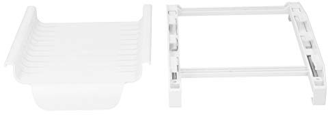 Acouto Kühlschrank Lagerregal Lagerung Schu Regal Organizer Lebensmittel (Weiö)