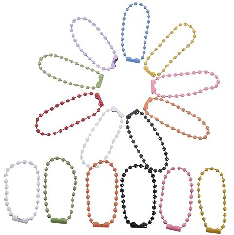 ifundom Chainkeychain Perlen Schmuck Machen Tag Einfache Mode Schlüsselanhänger Kette Für Weihnachten