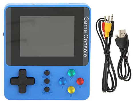 Retro Handheld Spielekonsole, 3,0-Zoll-Farbbildschirm, Unterstützt TV-Anschluss, Wiederaufladbare Tragbare Retro-Spielekonsole Mit Verbindungskabel, Handheld-Spiele Für Kinder Und Erwachsene