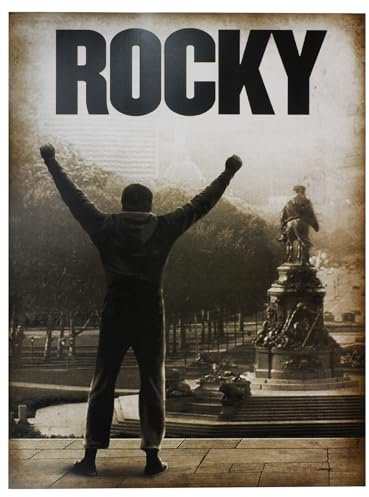 KUSTOM ART Poster Serie Poster Poster Film Celebrate Rocky Sylvester Stallone Druck im Vintage-Stil auf beschichtetem Papier, 40 x 30 cm.