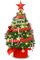 RDDAIPE Kleiner Weihnachtsbaum mit Beleuchtung, 50cm Weihnachtsbaum Klein Beleuchtet, Mini Weihnachtsbaum mit Led,Künstlicher Tisch Weihnachtsbaum Geschmückt mit Beleuchtung für Weihnachten Tischdeko