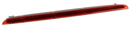 VVKFTP Auto Zusatzbremsleuchten 4F9945097 Dritte Bremsscheinwerfereinheit für A&udi für A6 4F RS6 S6 C6 2004-2011 Auto-Rücklicht hoch montiert mit Licht (RED Lens)
