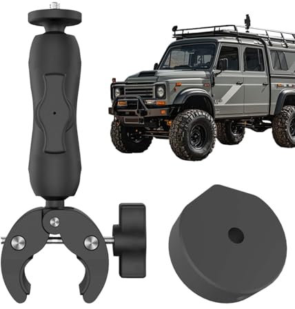 Kleine Wohnmobilhalterung, kleine Dachhalterung - Wohnmobil-Dachrelinghalterung - Tragbare Masthalterung für Auto-Schiebedach, Wohnmobil, Verstellbarer Dachmontage-Adapter für besseres Signal