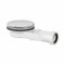 Baystone® Slimline Shower Tray Waste 90mm Trap Easy Clean Quick Fit Drain Cover Bathroom Replacement Traps, Chrome