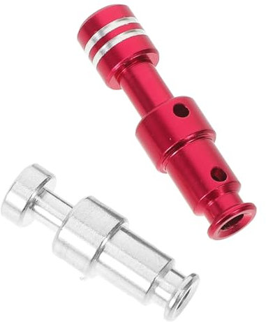 Homoyoyo 2pcs Pressure Cooker Float Valve Spare Parts Red Core Self-Locking Valve for Electric Pressure Cooker Lid Replacement Kitchen Accessories
