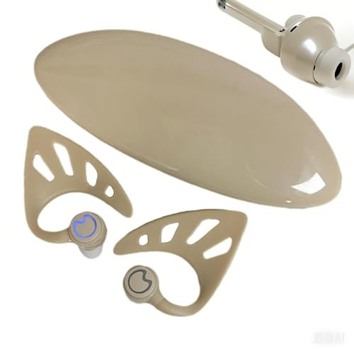 Fairy Earbuds-Kopfhörer – Elegantes Elfenohr-Design mit Perfekter Klangqualität, Cosplay-Anime-Headset for Geisterkostüme, ideal for Anime-Liebhaber(Beige)