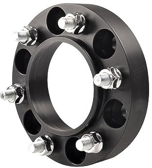 Spurverbreiterung 1 Stück Spurverbreiterungen 6x139,7 CB 106,1 M12x1,5 Geschmiedete Aluminiumlegierung Für Toyota Für Land Für Cruiser Prado Hilux Für Revo Für Vigo Distanzscheiben Räder(Athletic Blac