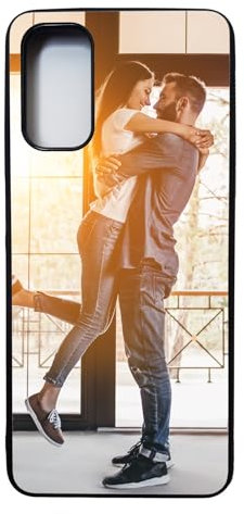 Personalised Phone Case For Samsung Galaxy A04S 5G custom photo printed cover silicone rubber sides Black
