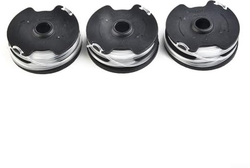 3 bobinas de línea de repuesto para recortadora de césped Parkside PRT 550 A1 A3 A5, compatible con modelos PRTA 20-Li, material ABS de alta calidad, fácil instalación