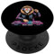 Beat Drop DJ Animal Funny Lion Headphones PopSockets Adhesive PopGrip