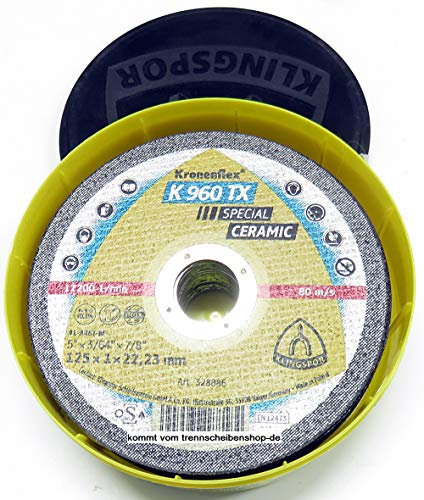 25x Trennscheibe A 960 TZ Special D115x1mm ger.INOX Bohr.22,23mm KLINGSPOR