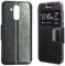 Todobarato24h Funda Libro Ventana Negra Compatible con Huawei Mate 20 Lite (6.3)