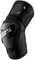 100% Herren Fortis Knieschoner, Schwarz, L-XL