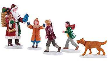Lemax - Papa Christmas ! 92745 Figur Weihnachtsdorf Winterdorf