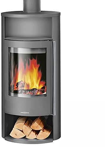 ORANIER | Polar Neo 4 | Stahl Gussgrau | Kaminofen | A+ | 5 kW