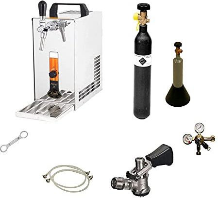 Bierkühler mobile Bierzapfanlage 25 Liter/h KOMPLETTSET - KEG Kombi - CO2 0,5 kg
