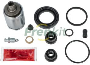 FRENKIT 238833 Bremssattel-Reparatursatz Hinten Kompatibel mit NISSAN Qashqai II J11, J11, OPEL INSIGNIA Caravan INSIGNIA CC, JEEP Compass MP, M6