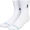 Stance NBA Logoman ST Quarter Socken (43-47, white)