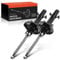 Frankberg 2x Amortisseur à gaz Pression du gaz Essieu Avant Compatibles avec A3 8L1 1996-2003 Leon 1M1 1999-2006 B.o.r.a 1J2 1998-2005 Remplacer# 334220