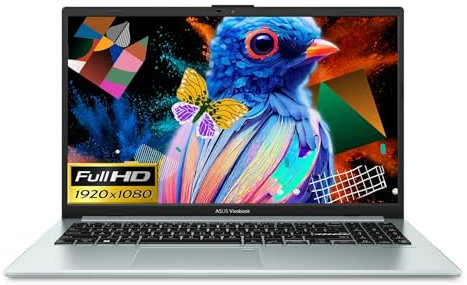 Asus VivoBook 15 High Performance Laptop in Mist Green Intel 8-core i3 up to 3.8Ghz 8GB RAM 256GB SSD 15.6in OLED FHD W11 (E1504 – Renewed)