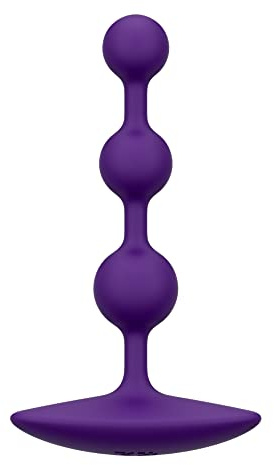 ROMP Amp Perles anales - Sextoys anaux pour homme, femme, couple - Sextoy anal silicone 12,5 cm - Perles de taille croissante pour la stimulation prostatique - petit et flexible